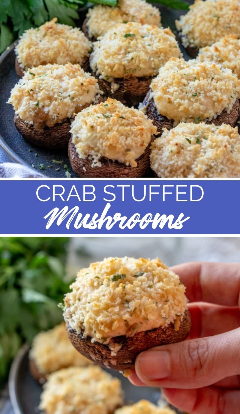 Crab Stuffed Mushrooms - Family Fresh Meals