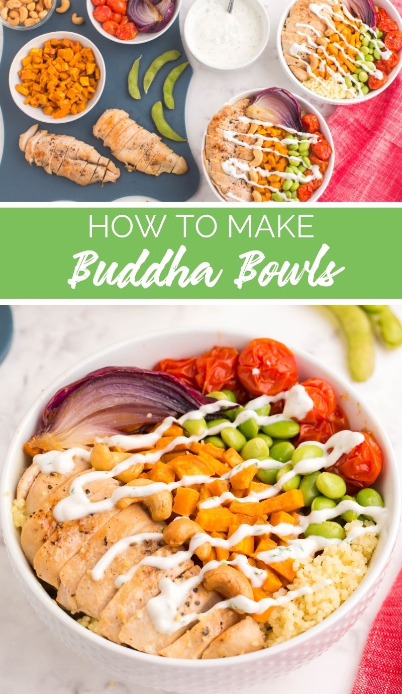 These Buddha bowls are healthy, hearty meals that burst with flavors as you dig through the different layers of deliciousness! via @familyfresh