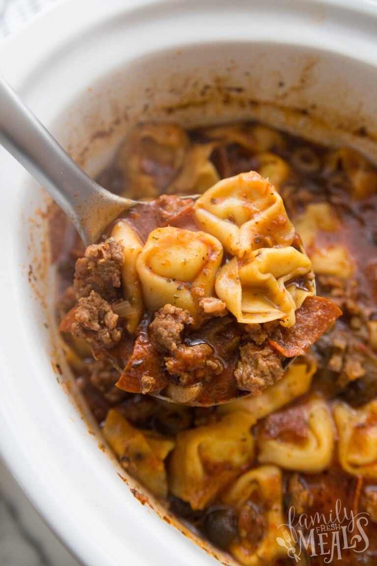 Crockpot Pizza Soup