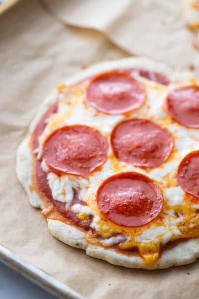 small pepperoni pizza 