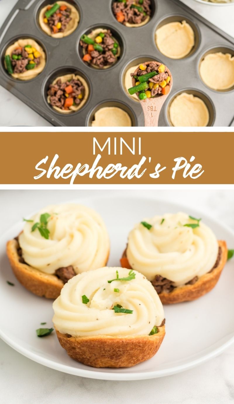 These Mini Shepherd’s Pies have a beautiful golden bottom crust, a delicious savory filling, and a lovely pillow of potato over the top. They’re a tasty treat for St. Paddy’s Day or any day you’re feeling a little Irish. via @familyfresh