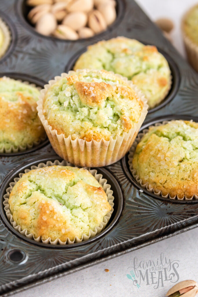 Pistachio Muffins Recipe Family Fresh Meals