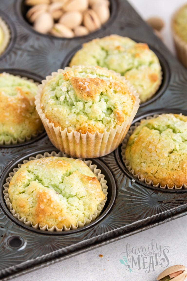 Pistachio Muffins Recipe