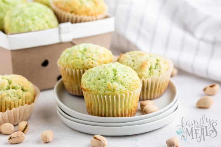 Pistachio Muffins Recipe Family Fresh Meals