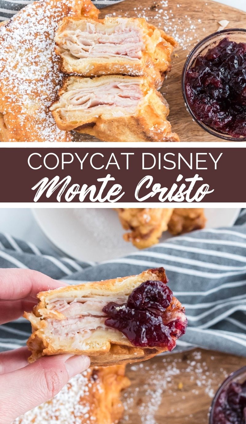 If you’ve never had one, the Disney Monte Cristo sandwich seems kind of weird. It’s like a cross between a club sandwich and French toast. via @familyfresh
