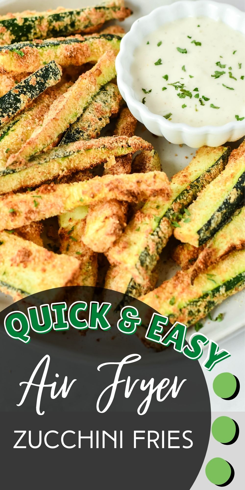 Healthy french fries? Yes please! Air Fryer Zucchini Fries – the veggie you feel just as good about while you’re eating as you do afterward. via @familyfresh