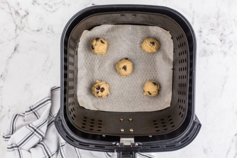 Freeze and Bake Air Fryer Chocolate Chip Cookies Family Fresh Meals