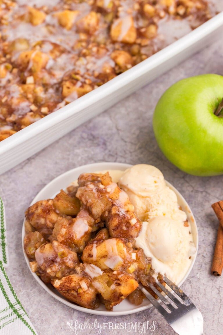 Apple Pie Bubble Up Bake