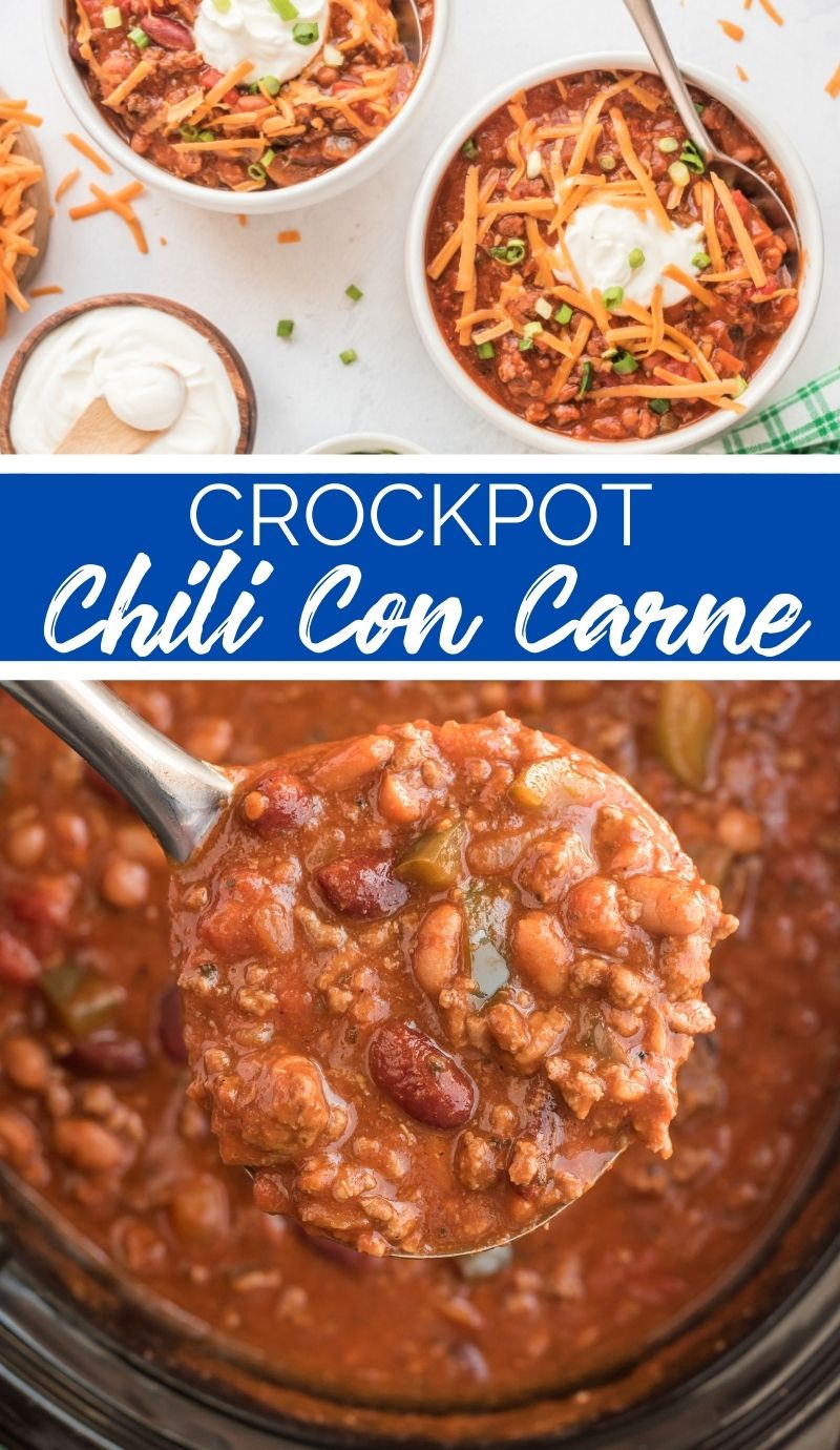 Crockpot Chili Con Carne - Family Fresh Meals