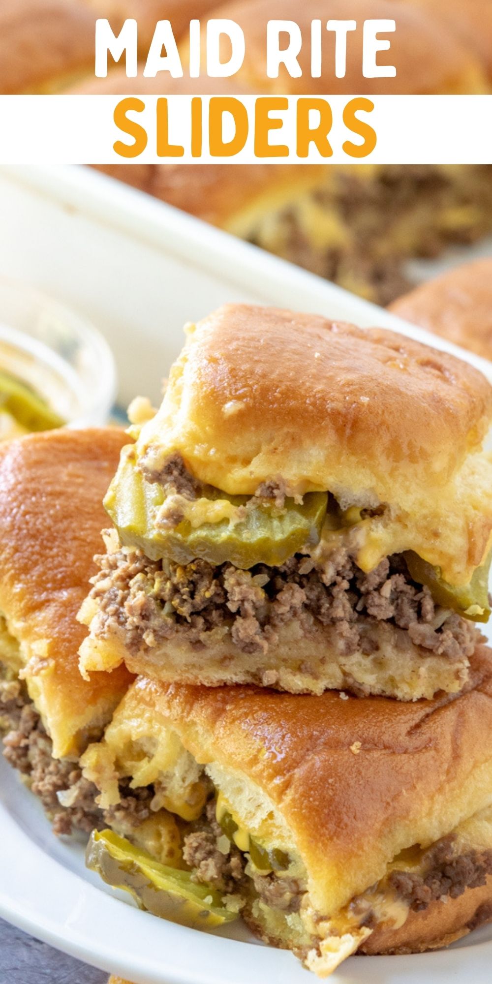 My Maid-Rite Sliders have the one-of-a-kind flavor of this Midwestern classic in a handy slider form. You can whip up a whole tray of them for your next party in under an hour. via @familyfresh