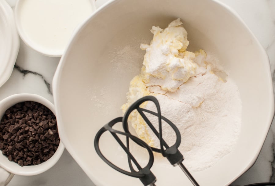 ingredients in a mixing bowl