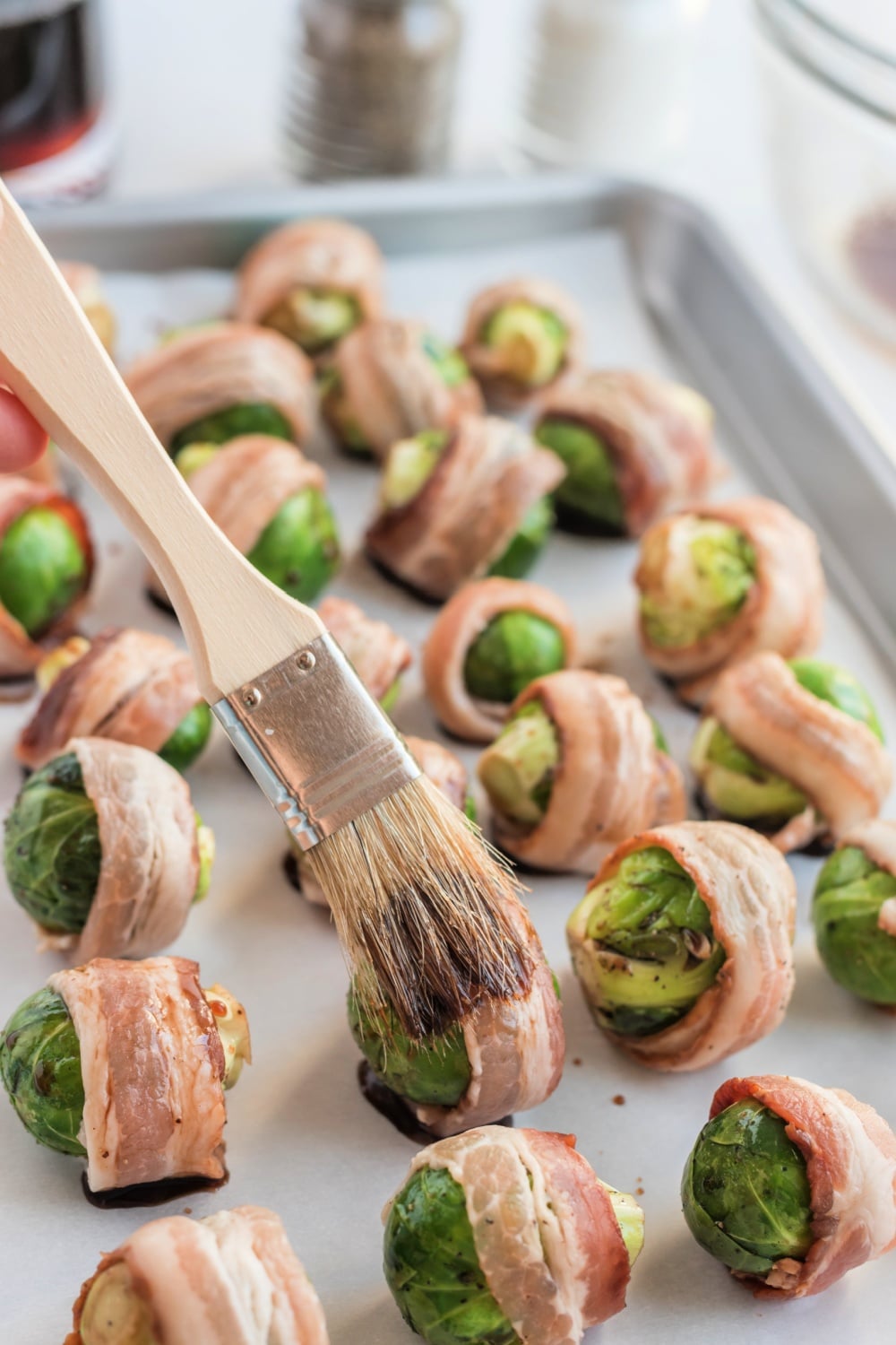 Bacon Wrapped Brussels Sprouts Kitchen