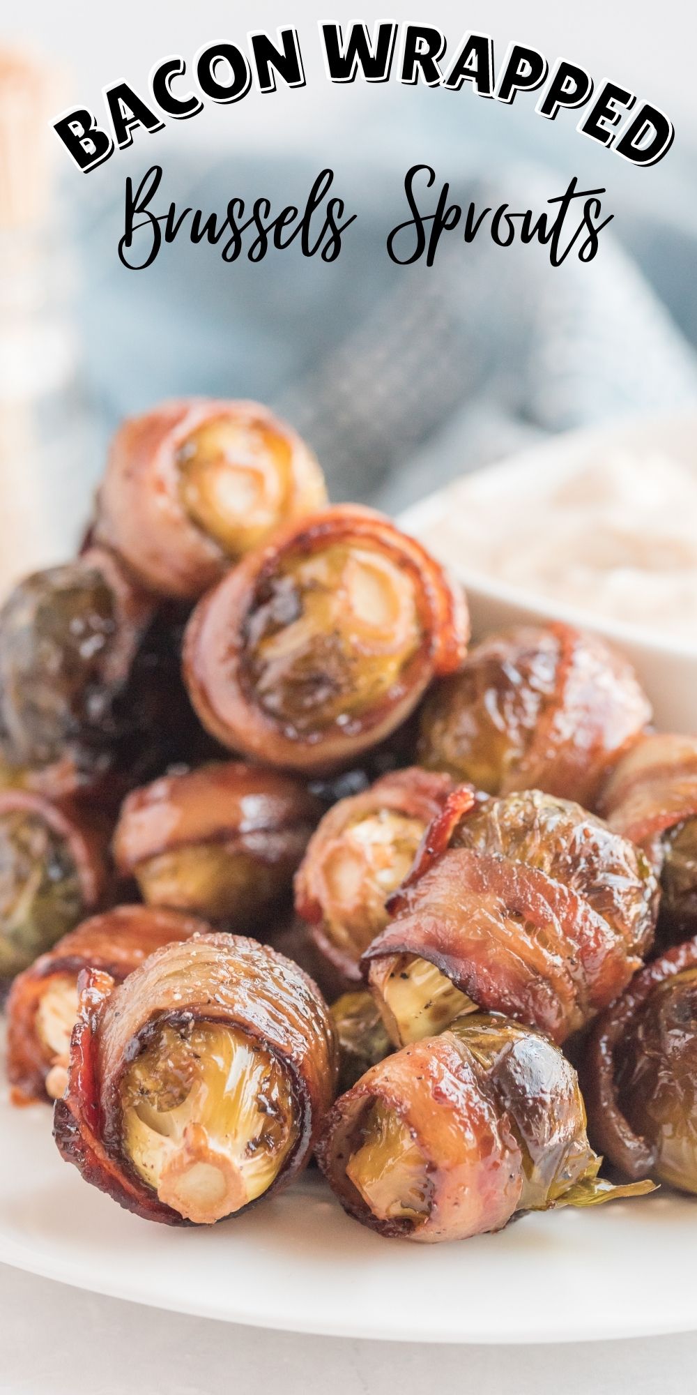 If you’re looking for a lovely appetizer or side dish then these Bacon Wrapped Brussels Sprouts are just the thing! via @familyfresh