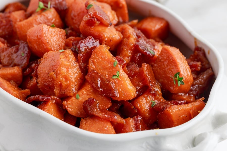 Candied Yams with Bacon Family Fresh Meals