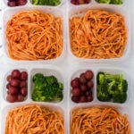 4 Spaghetti Easy Lunch box Idea