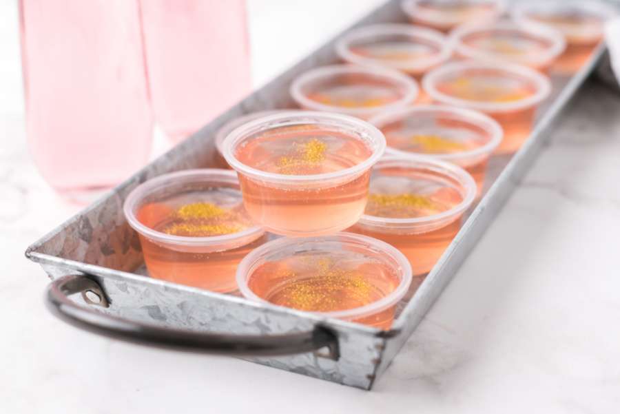 Champagne Jello Shots - Urban Bliss Life