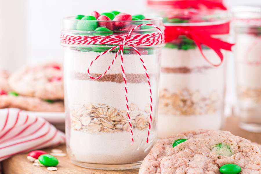 Christmas Cookie Mix in a Jar