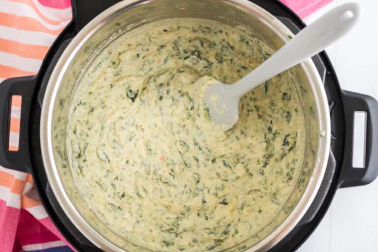 Instant Pot Spinach Artichoke Dip Animals