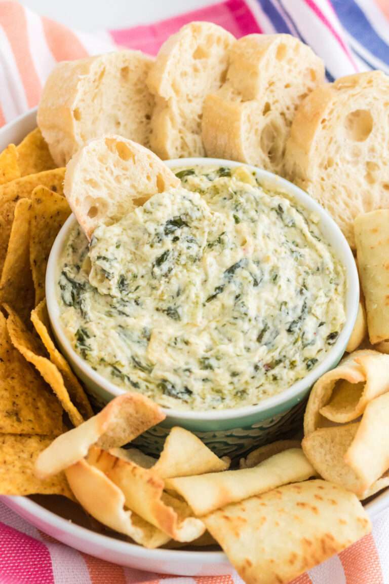 Instant Pot Spinach Artichoke Dip