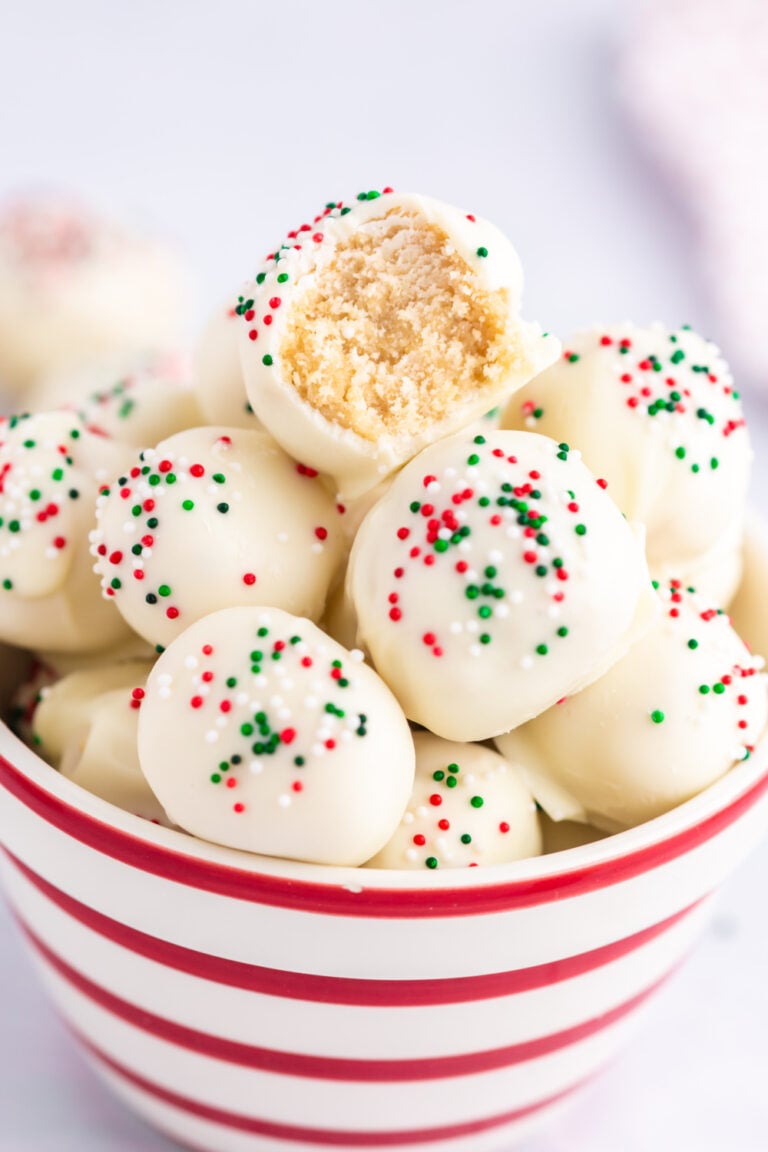 Sugar Cookie Truffles