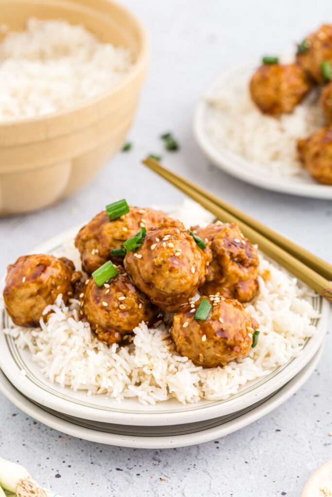 Asian Chicken Meatballs