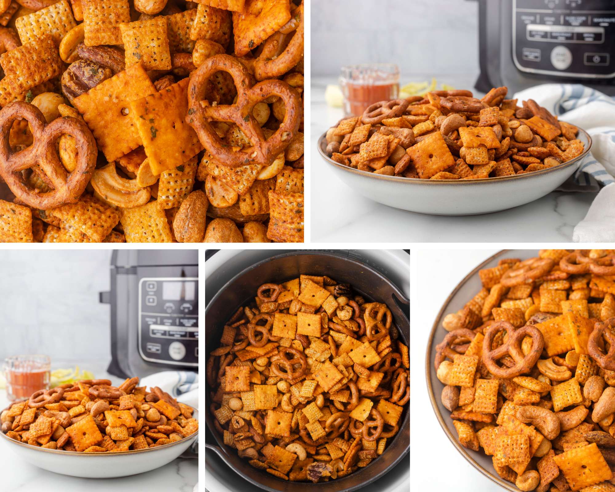 Air Fryer Buffalo Chex Mix Family Fresh Meals