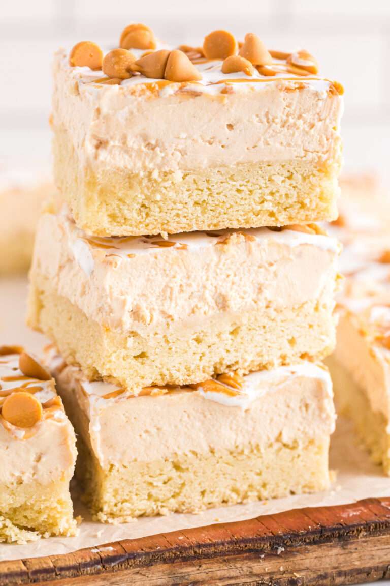 Fluffernutter Cheesecake Bars