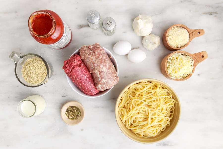 ingredients for inside out spaghetti