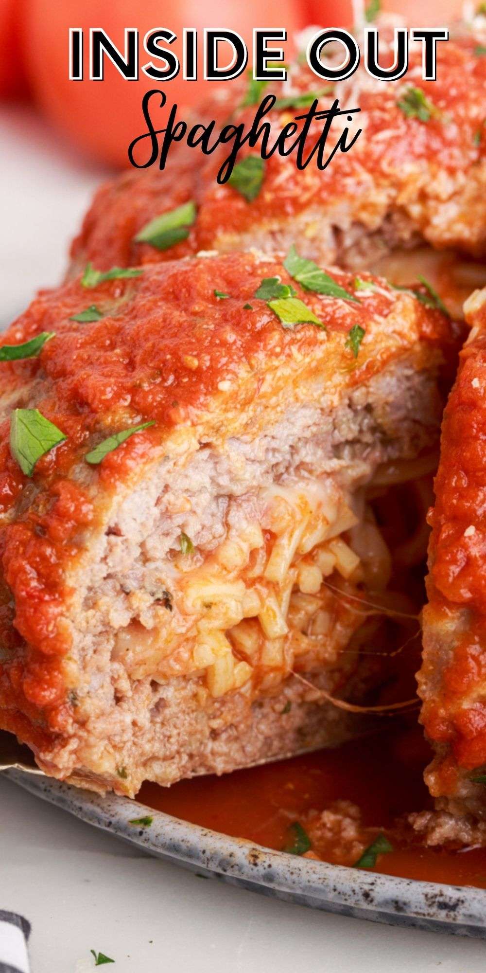 What’s better than spaghetti and meatballs? Spaghetti in a meatball! The whole family will love this Inside Out Spaghetti recipe! via @familyfresh