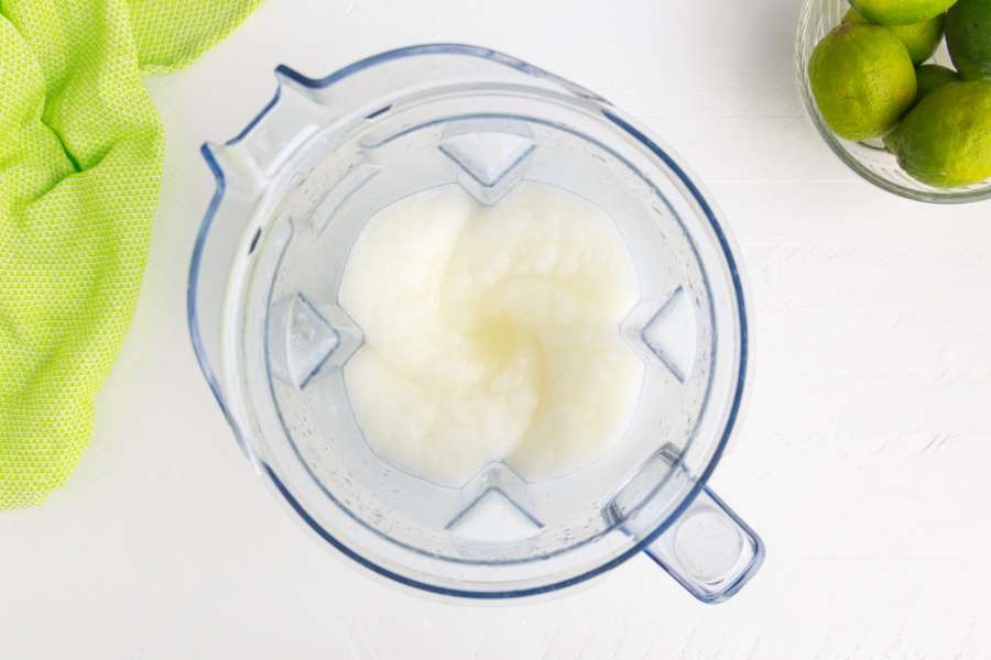 frozen margarita in blender