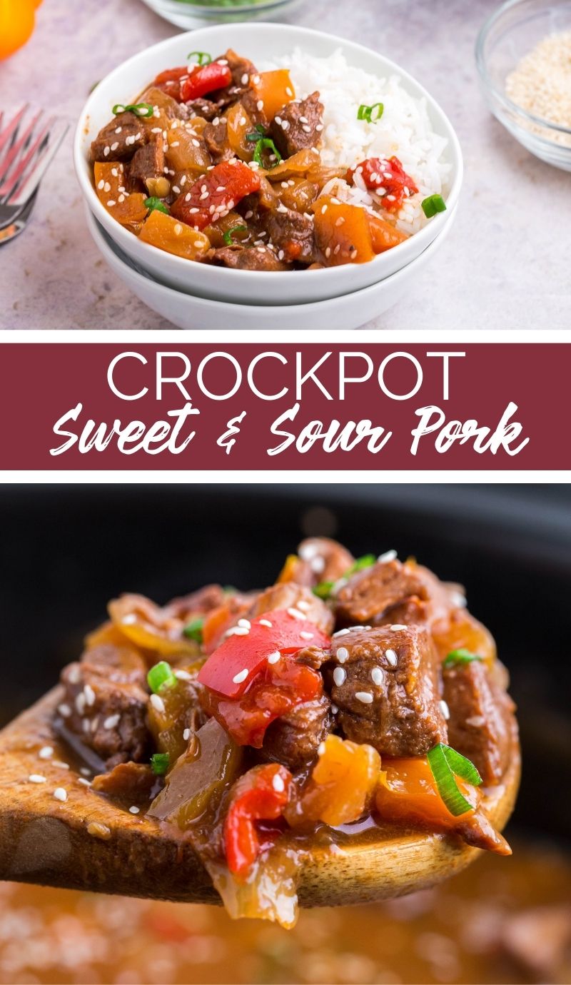 Now you can make the Chinese restaurant favorite at home! You are gonna love my Crockpot Sweet and Sour Pork and how easy it is to make. via @familyfresh