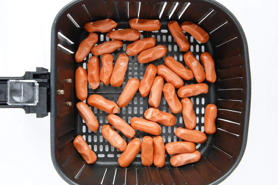 little smokies in air fryer basket