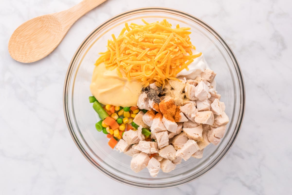 ingredients in a mixing bowl