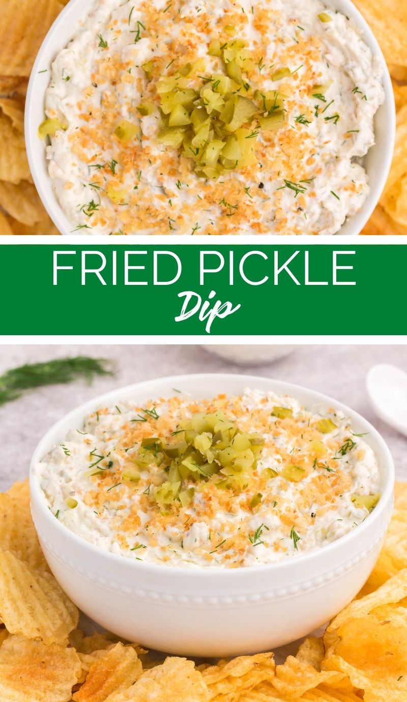 Fried Pickle Dip recipe from Family Fresh Meals via @familyfresh