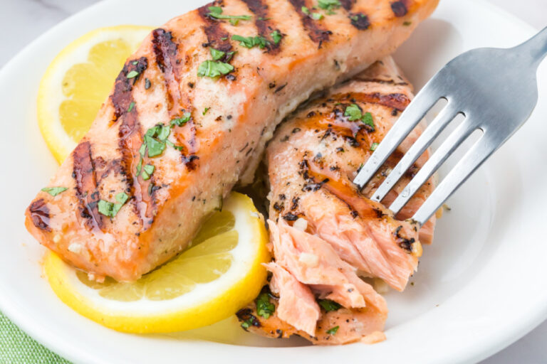 Marinated Grilled Salmon Family Fresh Meals