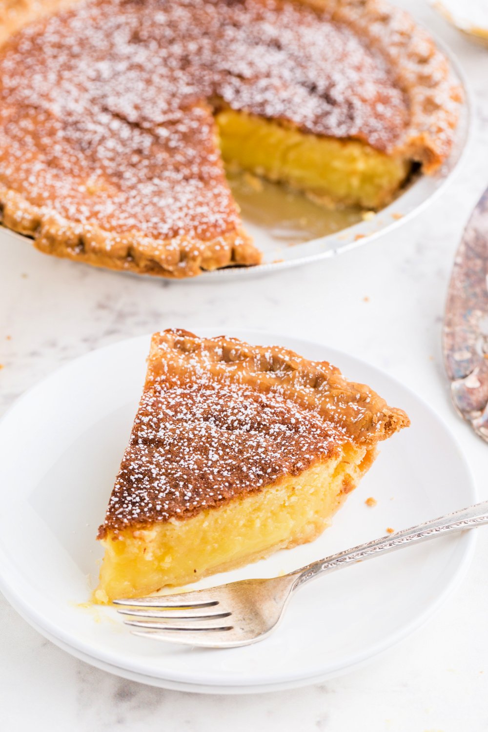 slice of chess pie