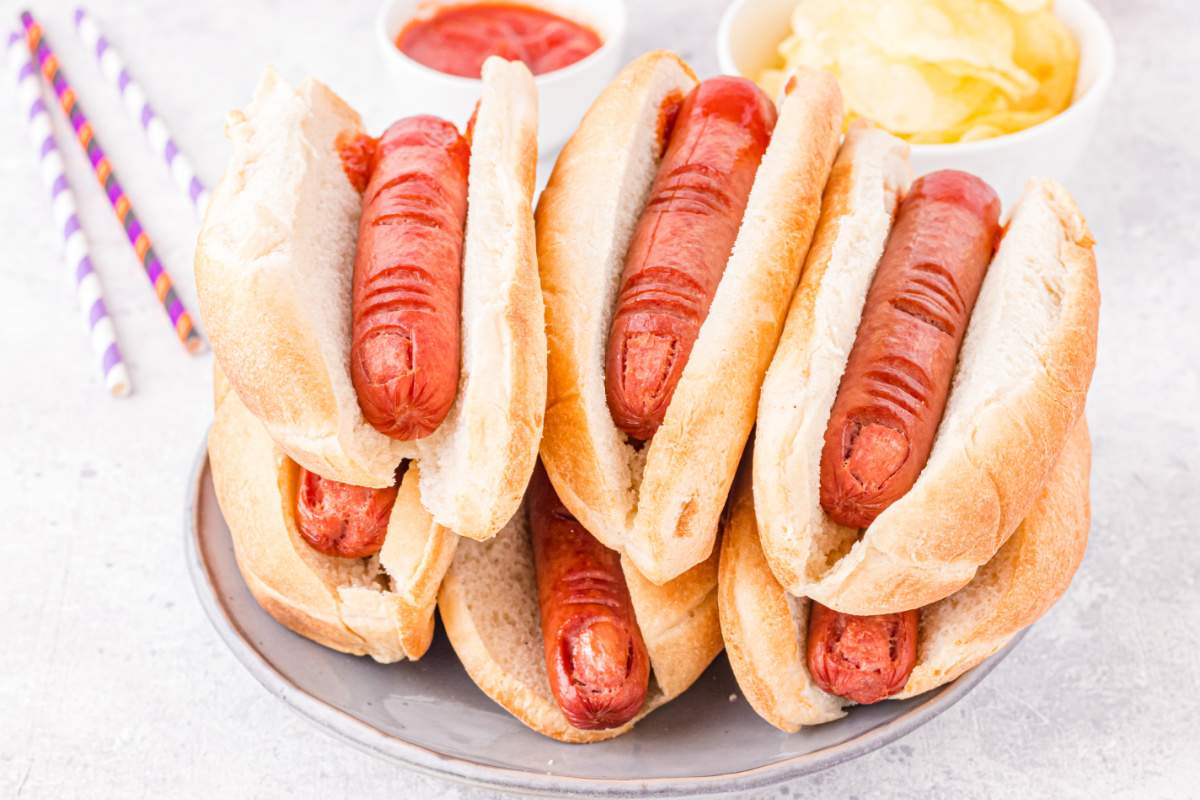 Scary Halloween Hot Dog Fingers (Spooky Good Eats) - Bowl Me Over