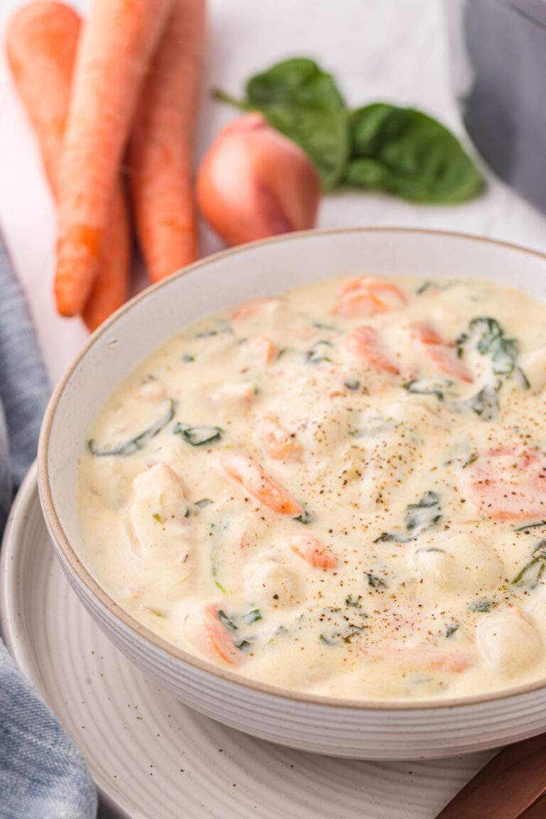 Creamy Chicken Gnocchi Soup