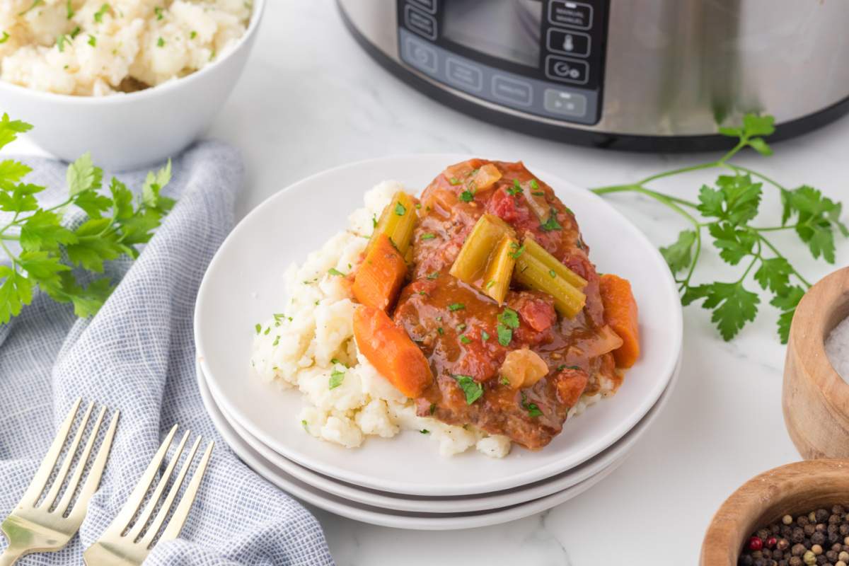 3-Ingredient Crock Pot Swiss Steak