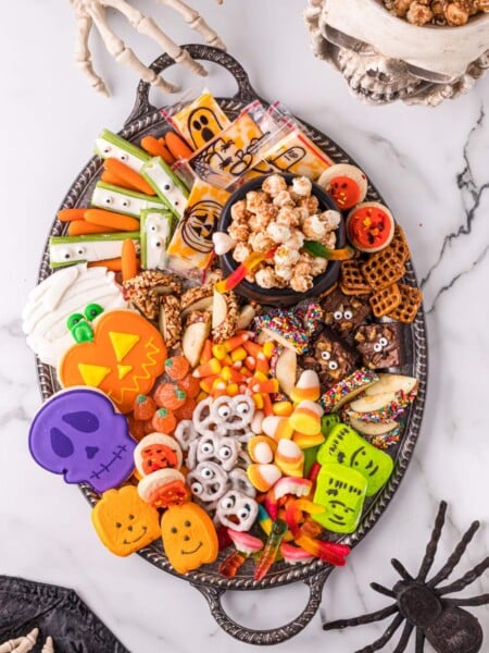 Fun Kid Halloween Snack Board