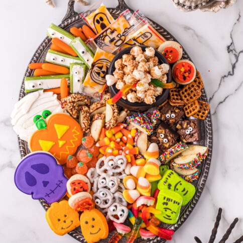 Fun Kid Halloween Snack Board