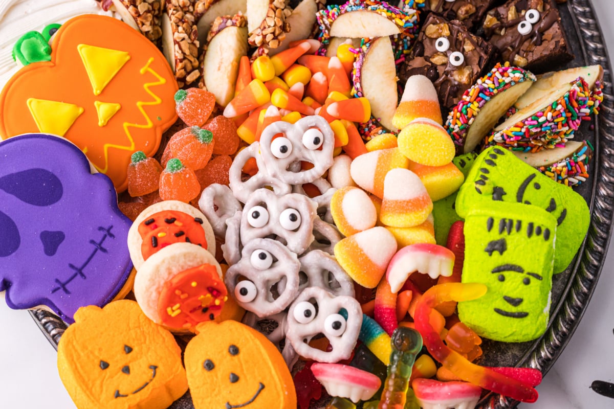 Halloween Snack Board for Kids - Together to Eat - Family Meals