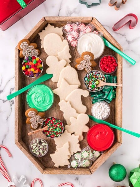 Christmas Sugar Cookie Decorating Board