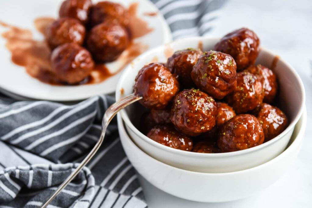 Crockpot Grape Jelly Meatballs Family Fresh Meals