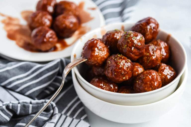 Crockpot Grape Jelly Meatballs Animals