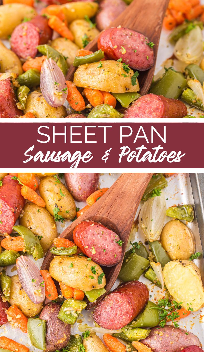 Every family loves sausage, and every cook loves an easy sheet pan dinner. So what could be better than Sheet Pan Sausage and Potatoes? via @familyfresh