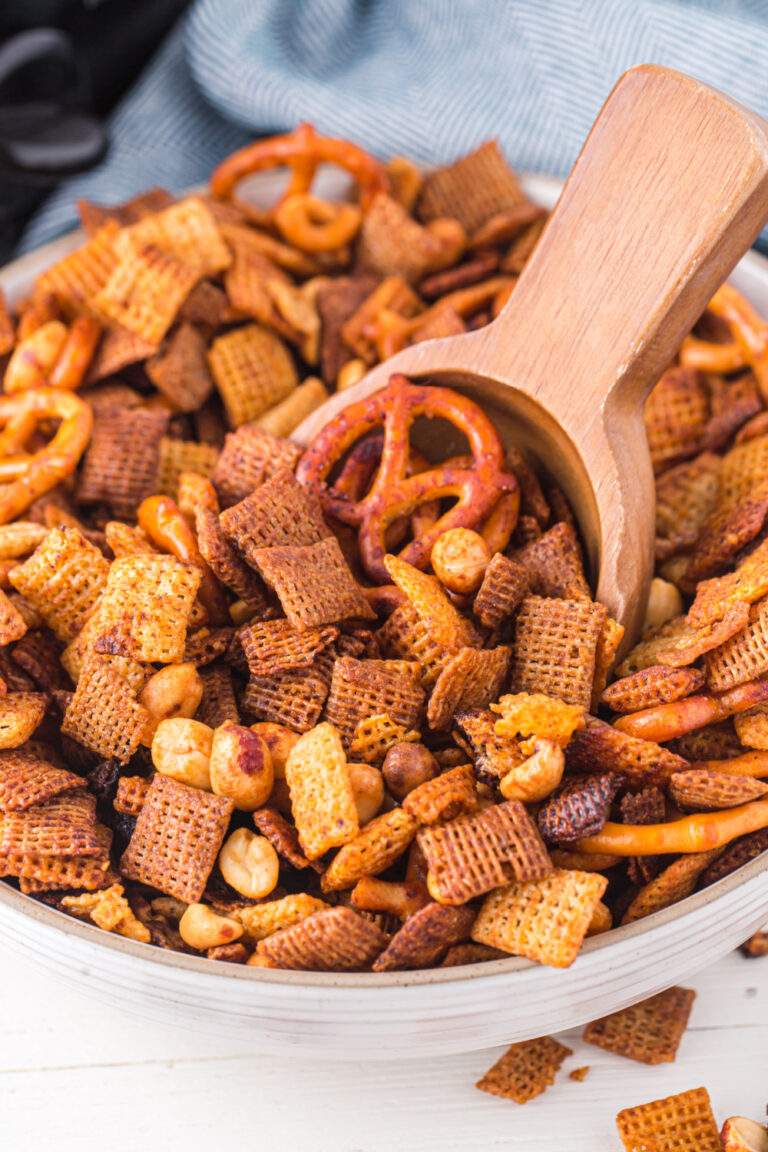 Classic Slow Cooker Chex Mix