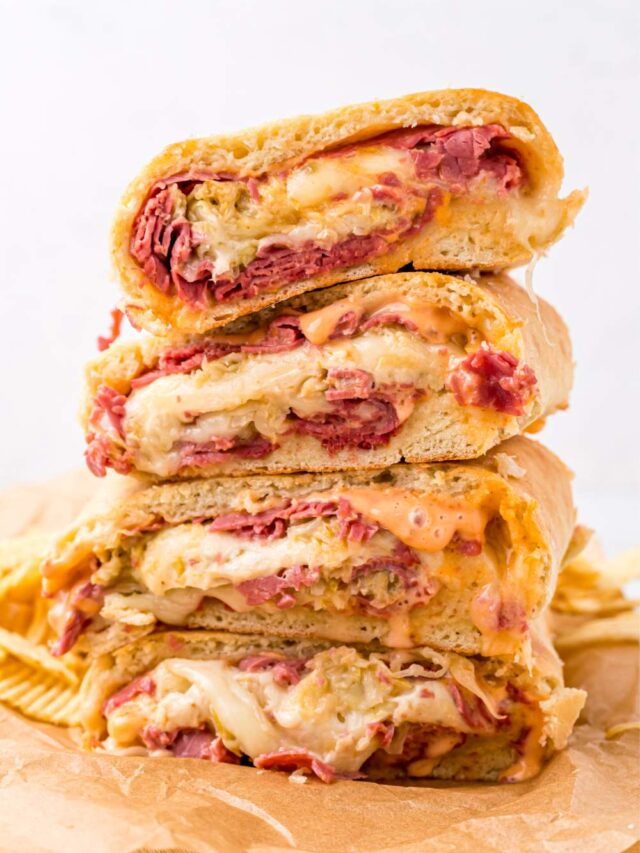 Reuben Garbage Bread Family Fresh Meals