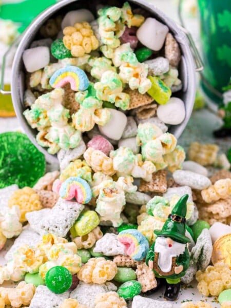 Leprechaun Bait pouring out of a bucket
