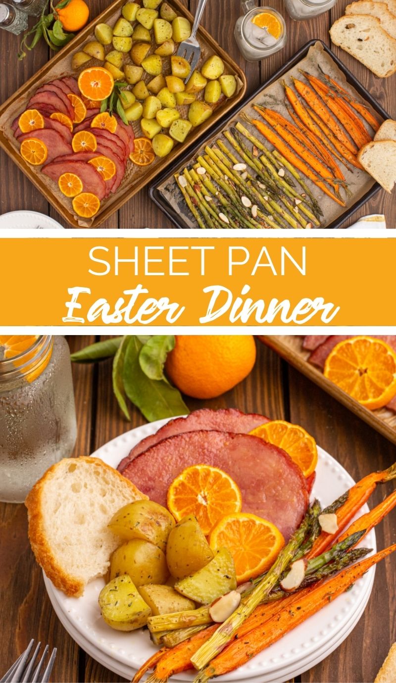 Sheet Pan Easter Dinner offers a “perfect for two” holiday dinner that’s easy to prepare and quick to get on the table! via @familyfresh